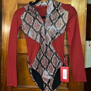 Candy Tong “Mercer” leotard.